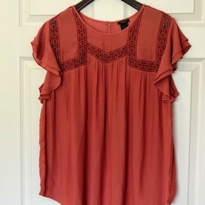 Flutter Sleeve Blouse